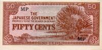 Malaisie 50 Cents MALAYSIA - MALAYA - PICK M4 b - 50 CENTS - undated (1942) - MP -