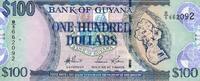 Guyane 100 Dollars GUYANA - 100 DOLLARS - (2006-2019) -
