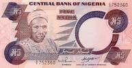 Nigeria 5 NAIRA NIGERIA - PICK 24 f - 5 NAIRA 2001 -