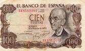 Espagne 100 Pesetas SPAIN - PICK 152 a - 100 PESETAS - 17/11/1970 -