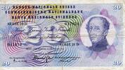 Suisse 20 Franken SWITZERLAND - PICK 46 i - 20 FRANKEN - 26/10/1961 -