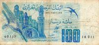 Algérie 100 Dinars 1981 ALGERIA - PICK 131 a - 100 DINARS - 01/11/1981 S 7,00 EUR  plus 7,50 EUR verzending