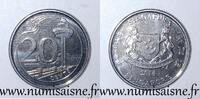Singapour 20 Cent SINGAPORE - KM 347 - 20 CENTS 2014 - Airport of Changi -