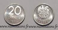 Armenie 20 Lumas ARMENIA - KM 52 - 20 LUMA 1994 - Shield, lion and eagle -
