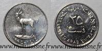 Emirats arabes unis 25 Fils UNITED ARAB EMIRATES - KM 4 - 25 FILS 1995 - AH 1415 - Khalifa Zayed bin - Gazelle -