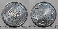 Cameroun 50 Francs CENTRAL AFRICA - CAMEROON - KM 11 - 50 FRANCS 1986 E - Derby Giant eland -