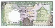 Sri Lanka 10 Rupees SRI LANKA - 10 RUPEES - 21.02.1989 - NEUF -