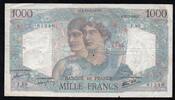 France 1 000 Francs 1945 FRANCE - PICK 130 - 1000 FRANCS MINERVE ET HERC... 15,00 EUR  plus 7,50 EUR verzending