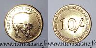 Somalie 10 Shilling SOMALILAND - KM 3 - 10 SHILLINGS 2002 - Vervet Monkey -