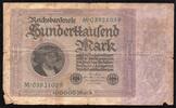 Allemagne 100.000 Mark GERMANY - PICK 83 a - 100 000 MARK - 01/02/1923 -