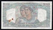 France 1 000 Francs 1948 FRANCE - PICK 130 - 1000 FRANCS MINERVE ET HERC... 15,00 EUR  plus 7,50 EUR verzending