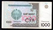 Ouzbékistan 1 000 Sum UZBEKISTAN - PICK 82 - 1 000 SUM - 2001 -