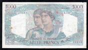 France 1.000 Francs 1945 FRANCE - PICK 130 - 1000 FRANCS MINERVE ET HERC... 15,00 EUR  plus 7,50 EUR verzending
