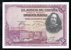 Espagne 50 Pesetas 1928 SPAIN - PICK 75 a - 50 PESETAS - 15/08/1928 SS+ 5,00 EUR  plus 7,50 EUR verzending