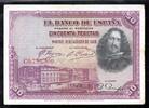 Espagne 50 Pesetas SPAIN - PICK 75 a - 50 PESETAS - 15/08/1928 -