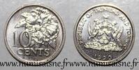 Trinité-et-Tobago 10 Cents TRINIDAD AND TOBAGO - KM 31 - 10 CENTS 1990 -