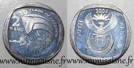 Afrique du sud 2 Rand SOUTH AFRICA - KM 334 - 2 RAND 2004 - 10 years since the first multiracial elections -