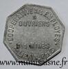 France Boulangerie FRANCE - County 62 - LIEVIN - BAKERY - 1922 - MINING COOPERATIVE - COIN STRIKE -