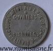 France Boulangerie FRANCE - County 62 - LIEVIN - BAKERY - 1922 - MINING COOPERATIVE - COIN STRIKE -