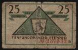Allemagne 25 Pfennig GERMANY - NOTGELD - DÜSSELDORF Stadt - 25 PFENNIG - 15/10/1919 - 31/03/1921 - SÉRIE B -