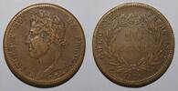 Guyane 10 Cents GUYANA - KM 19 - 10 CENT 1828 A - Paris - CHARLES X -