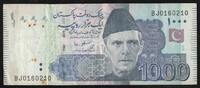 Pakistan 1000 Rupees PAKISTAN - PICK 50e - 1000 RUPEES - 2010 -