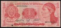 Honduras 1 Lempira HONDURAS - PICK 68 b - 1 LEMPIRA - 18/10/1984 -