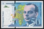 France 50 Francs FRANCE- PICK 157 a - 50 FRANCS SAINT EXUPERY - ALPHABET K - 1994 -