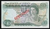 Jersey 10 Pounds JERSEY - 10 POUNDS - SPECIMEN -