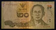 Thailande 20 Baht THAILAND - PICK 118 - 20 BAHT - undated (2013) -