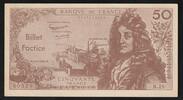 France 50 Francs FRANCE - DUMMY TICKET - 50 FRANCS RACINE - FOR SCHOOL USE -