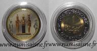 Egypte 1 Pound EGYPT - KM 940 a - 1 POUND 2008 - Treasures of the Pharaohs - Statues of Osiris, Isis and Horus -