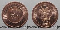 Armenie 20 Drams ARMENIA - KM 93 - 20 DRAM 2003 - Shield, lion and eagle -