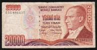 Turquie 20.000 Lira TURKEY - PICK 202 - 20 000 LIRA - L.1970 (1995) -