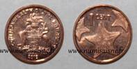 Bahamas 1 Cent BAHAMAS - KM 218.3 - 1 CENT 2015 - Starfish - Magnetic -