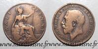 Grande-Bretagne 1/2 Penny GREAT BRITAIN - KM 809 - 1/2 PENNY 1917 - George V -