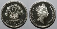 Grande-Bretagne 1 Pound GREAT BRITAIN - KM 946a - 1 POUND 1986 - ELIZABETH II -