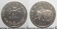 Croatie 5 Kuna CROATIA - KM 11 - 5 KUNA 2001 - BEAR -