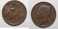 Italie 10 Centesimi ITALY - KM 60 - 10 CENTESIMI 1922 - VICTOR EMMANUEL III -