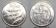Islande 10 Kronur ICELAND - KM 29.1 - 10 KRONUR 1987 -