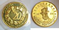 Hongrie 20 Cent 2004 HONGRIE - 20 CENT PROTOTYPE 2004 VZ/VZ-ST 2,50 EUR  plus 7,50 EUR verzending