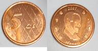 Monaco 5 Cent MONACO - 5 CENT 2007 - PROTOTYPE -