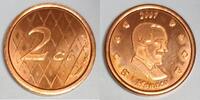 Monaco 2 Cents MONACO - 2 CENT 2007 - PROTOTYPE -