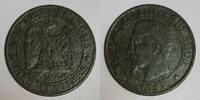 France 5 Centimes FRANCE - KM 777 - 5 CENTIMES 1855 BB - Strasbourg - TYPE NAPOLEON III -