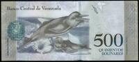 Venezuela 500 Bolivares VENEZUELA - PICK 94 b - 500 BOLIVARES - 03/23/2017 - FRANCISCO DE MIRANDO - DOLPHINS -