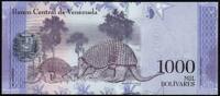 Venezuela 1000 Bolivares VENEZUELA - PICK 95 b - 1000 BOLIVARES - 03/23/2017 - PEDRO CAMEJO - GIANT TATTOO -