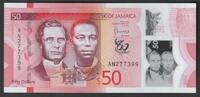 Jamaique 5 Dollars JAMAICA - 50 DOLLARS - 2022 - George William Gordon and Paul Bogle - INDEPENDENCE -