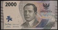 Indonésie 2 000 Rupiah INDONESIA - 2,000 RUPEES - 2022 - Mohammad Husni Thamrin -