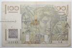 France 100 Francs FRANCE - PICK 128 - 100 FRANCS JEUNE PAYSAN - 07/11/1945 - S.4 -