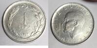Turquie 1 Lira TURKEY - KM 889 - 1 LIRA 1967 -